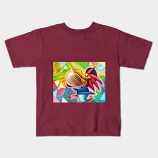 Doodle bird Kids T-Shirt